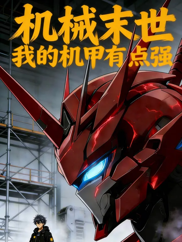 真实AI漫剧机械末世我的机甲有点强作品海报